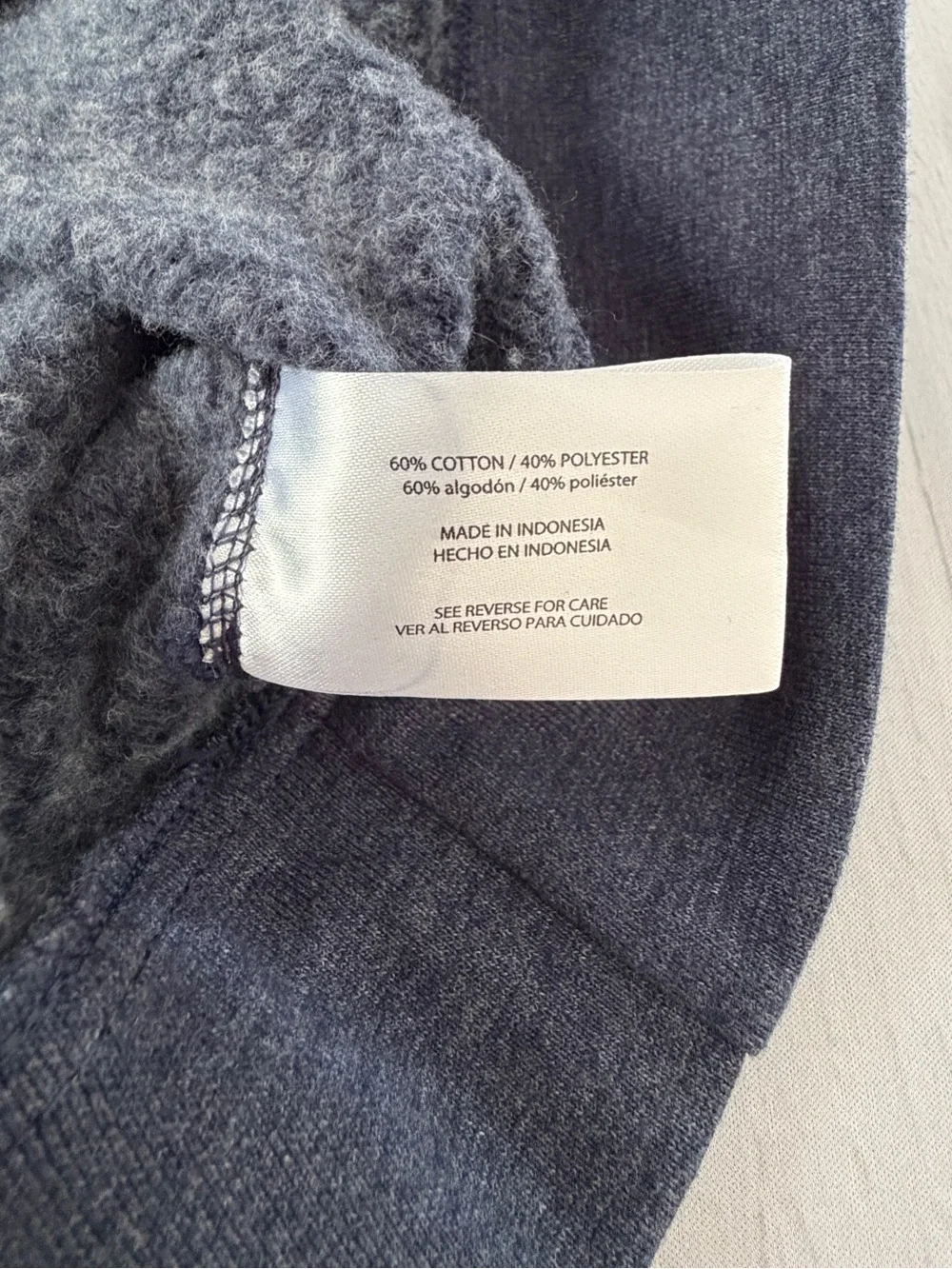 Orvis Men’s Medium Fleece Lined Pullover Sweatshirt Blue Snap Neck Casual